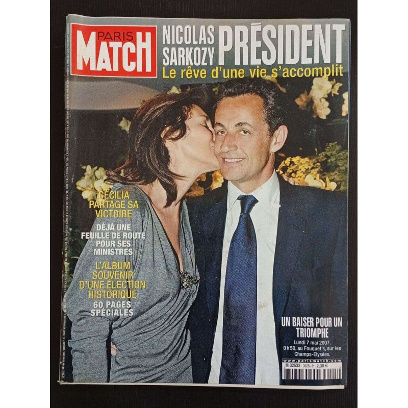 Revue Paris Match N° 3025