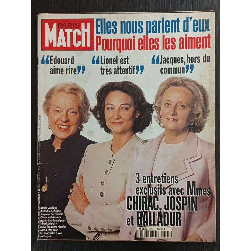 Revue Paris Match N° 2396