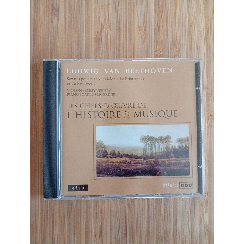 Les chefs d'oeuvre de l'histoire de la musique - ludwig van beethoven