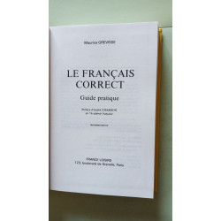 Le francais correct guide pratique