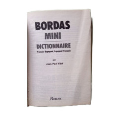 Mini Dictionnaire D'Espagnole