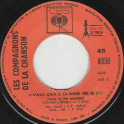 Tzeinerlin / Chaque Jour A La Même Heure