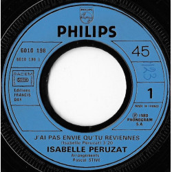 J'ai Pas Envie Qu'tu Reviennes / Va-T'en
