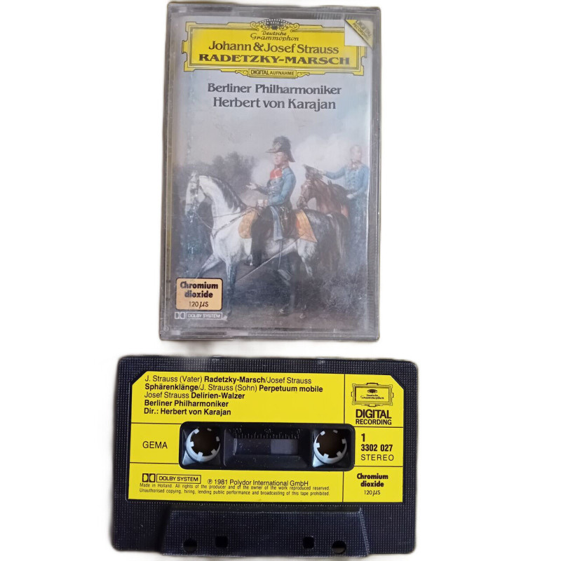 K7 Audio : Johann et Josef Strauss - Radetzky-Marsch