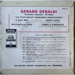 GERARD GERALDI - Chansons Napolitaines slika 1 19 pregleda GERARD...