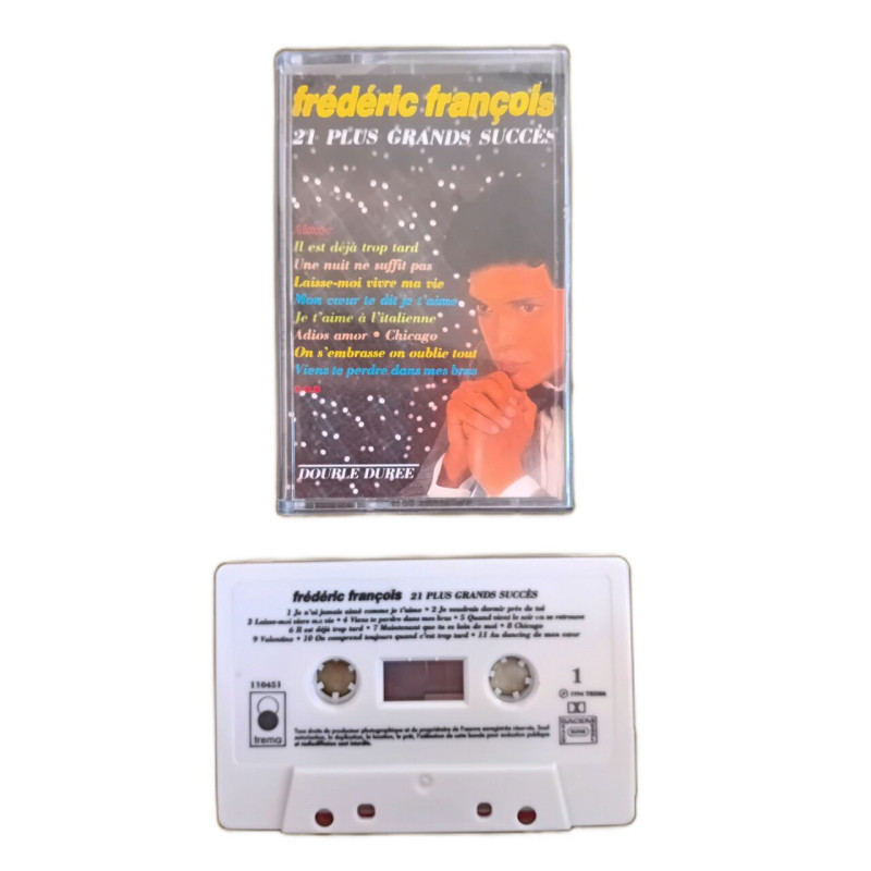K7 Audio : Frédéric François - 21 Plus Grands Succès