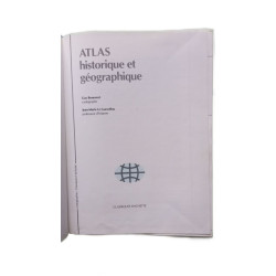 Atlas historique et geographique