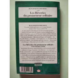 Les rêveries du promeneur solitaire