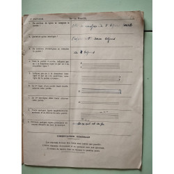 Cahier de devoirs de musique