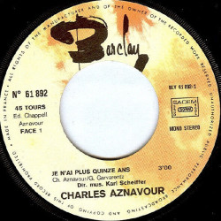 On N'a Plus Quinze Ans