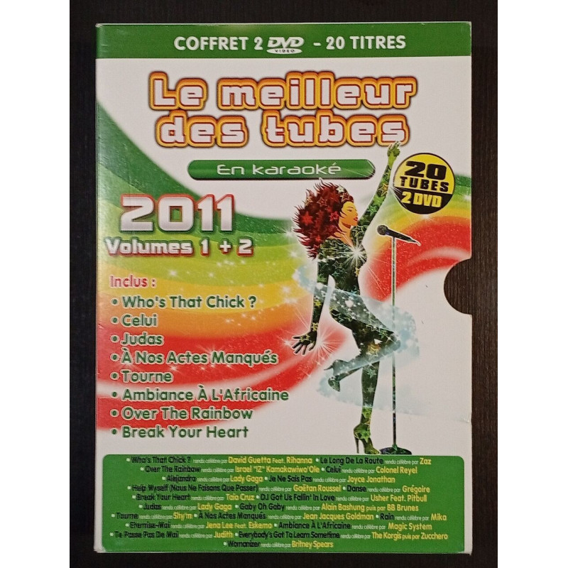 Dvd - Le Meilleur des Tubes en Karaoké : 2011 Volumes 1&2