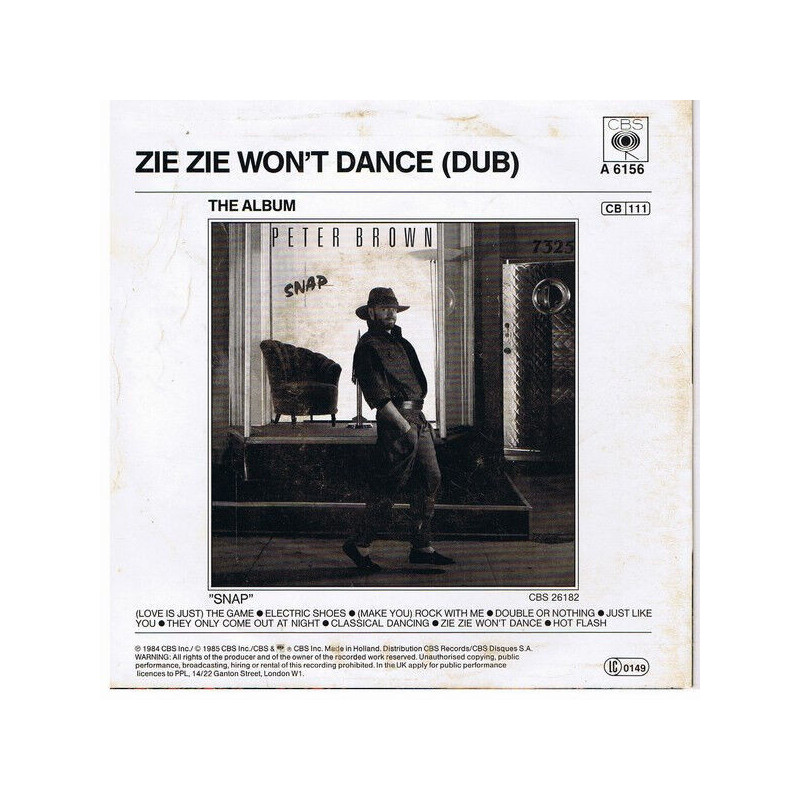 Zie Zie Won't Dance