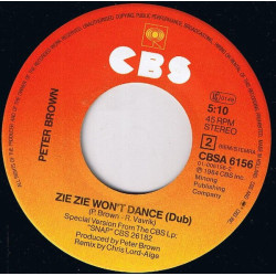 Zie Zie Won't Dance