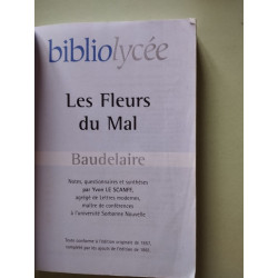 Bibliolycée - Les Fleurs du Mal Charles Baudelaire