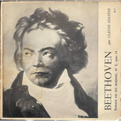 BEETHOVEN Sonate en mi majeur nº 1 opus 14