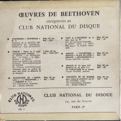 BEETHOVEN Sonate en mi majeur nº 1 opus 14