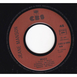 Et J'en Oublie De Pleurer / Seule