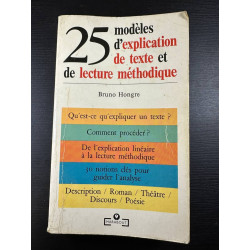 25 modèles d'explication de texte et de lecture méthodique