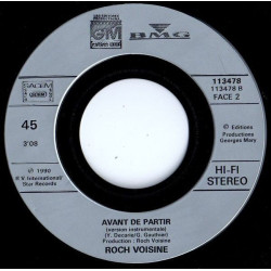 Avant De Partir (Nouvelle Version)