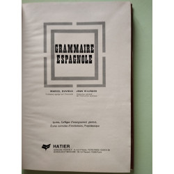 Grammaire espagnole
