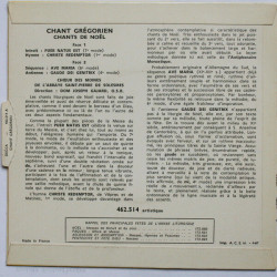 Chant Grégorien - Chants de Noël