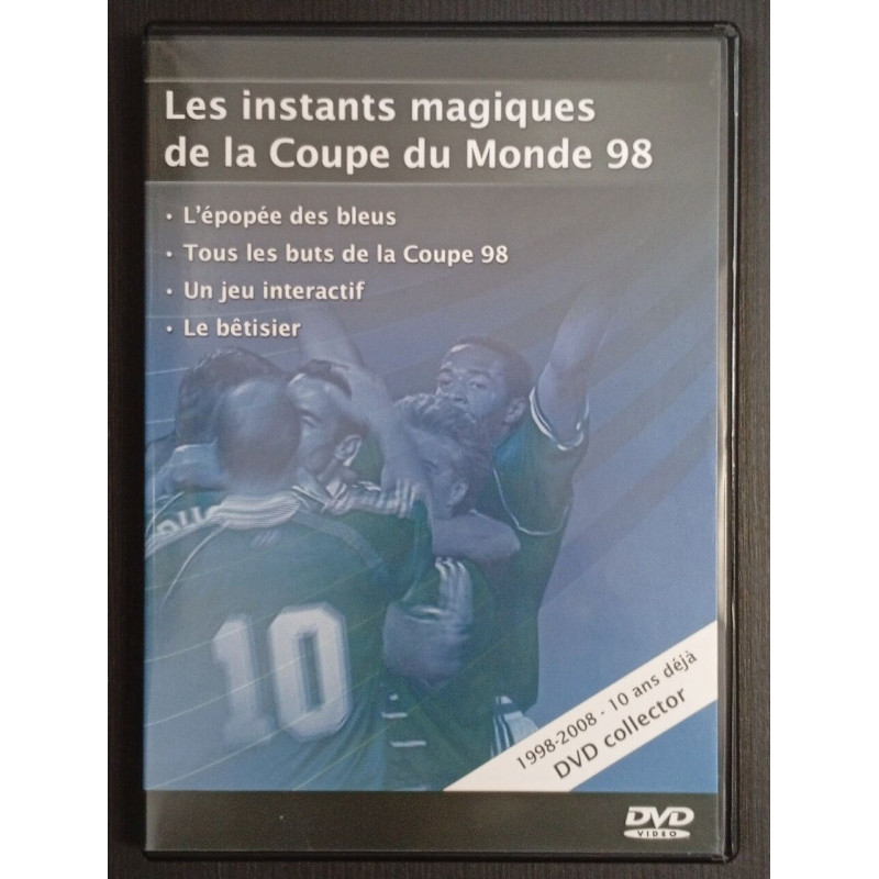 DVD - Les instants magiques de la coupe du monde 98