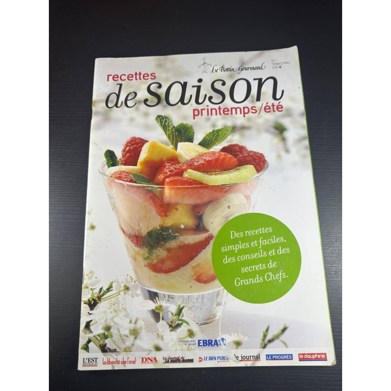 Recettes de saison printemps / été n°1