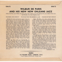 Wilbur De Paris "New" New Orleans Jazz - Vol 1