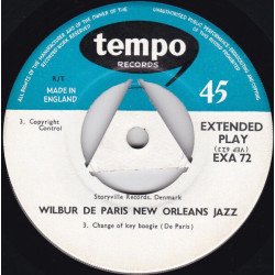 Wilbur De Paris "New" New Orleans Jazz - Vol 1