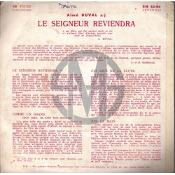Le Seigneur Reviendra