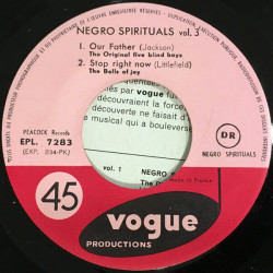 Negro Spirituals Vol. 3