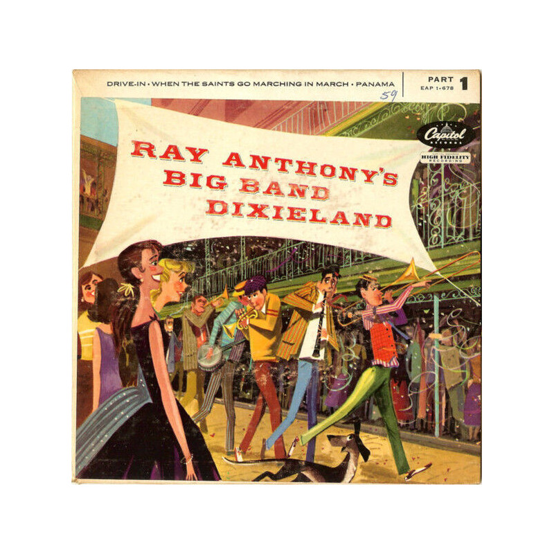 Ray Anthony's Big Band Dixieland (Part 1)