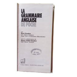 La Grammaire Anglaise de poche