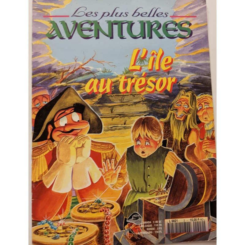 Les plus belles aventures l'ile au trésor