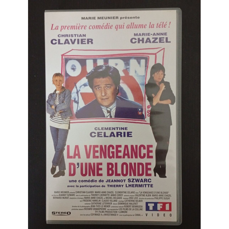 VHS - La vengeance d'une blonde