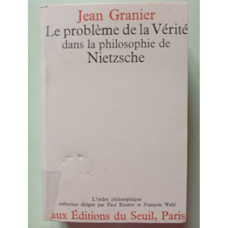 Le problème de la Vérité
