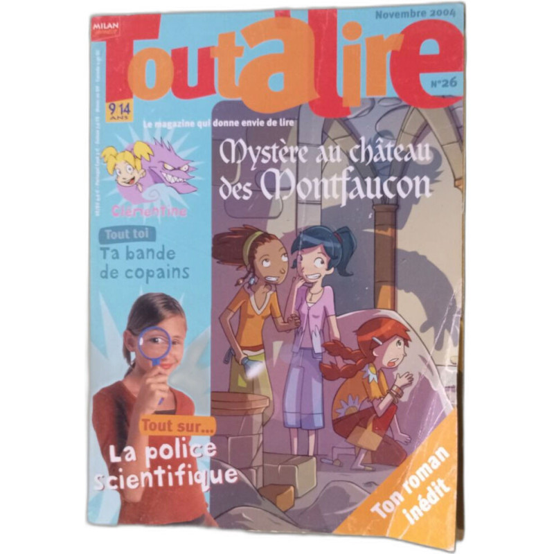 Tout à lire nº 26 - Novembre 2004
