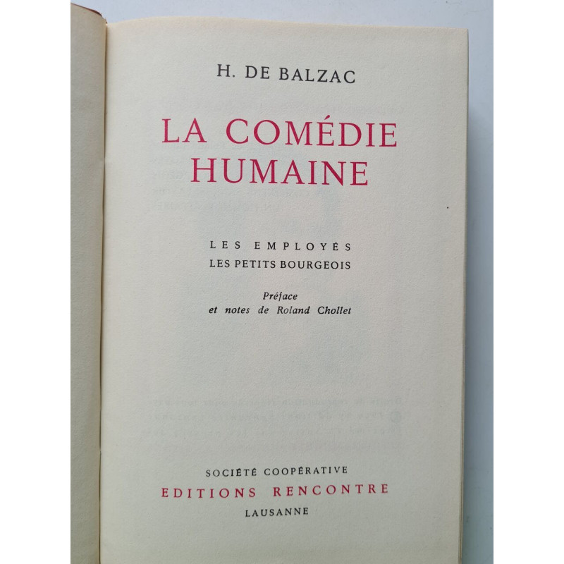La comédie humaine