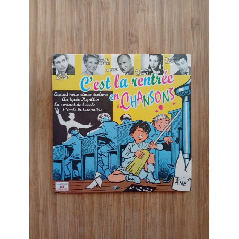 C'est la rentrée en CHANSONS