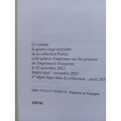 Fetes Galantes/Romances Sans Paroles/Poemes Saturniens