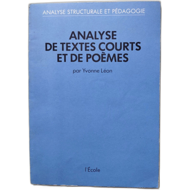 analyse des textes courts