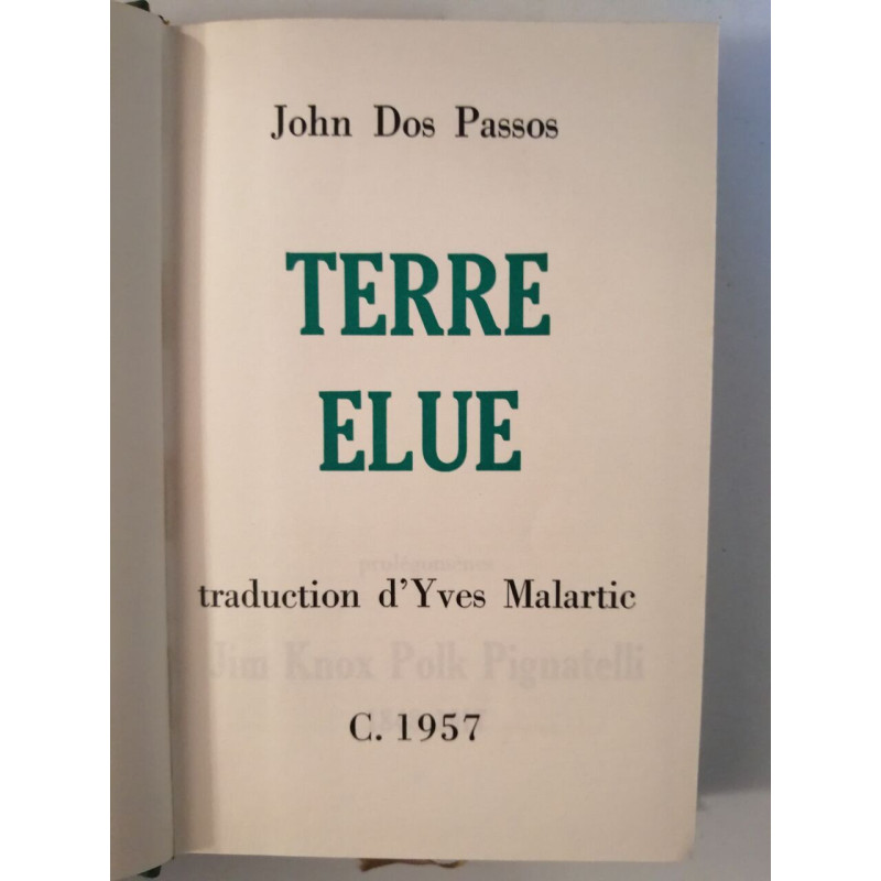 Terre élue