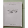 guide touristique de L'EUROPE