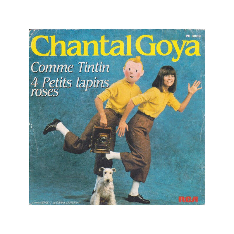 Comme Tintin / 4 Petits Lapins Roses