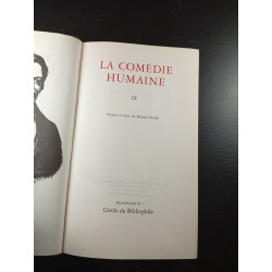 La comédie humaine IX