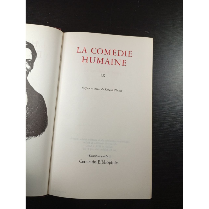 La comédie humaine IX