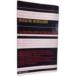 La chatelaine de l'ordre noir - brigade mondaine n°40
