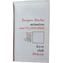 Mémoires tome 6 (1959-1969)
