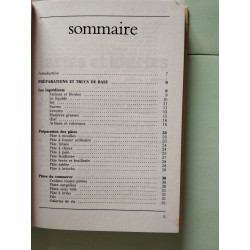 Tartes et tourtes: Préparations en pâtes salées et sucrées