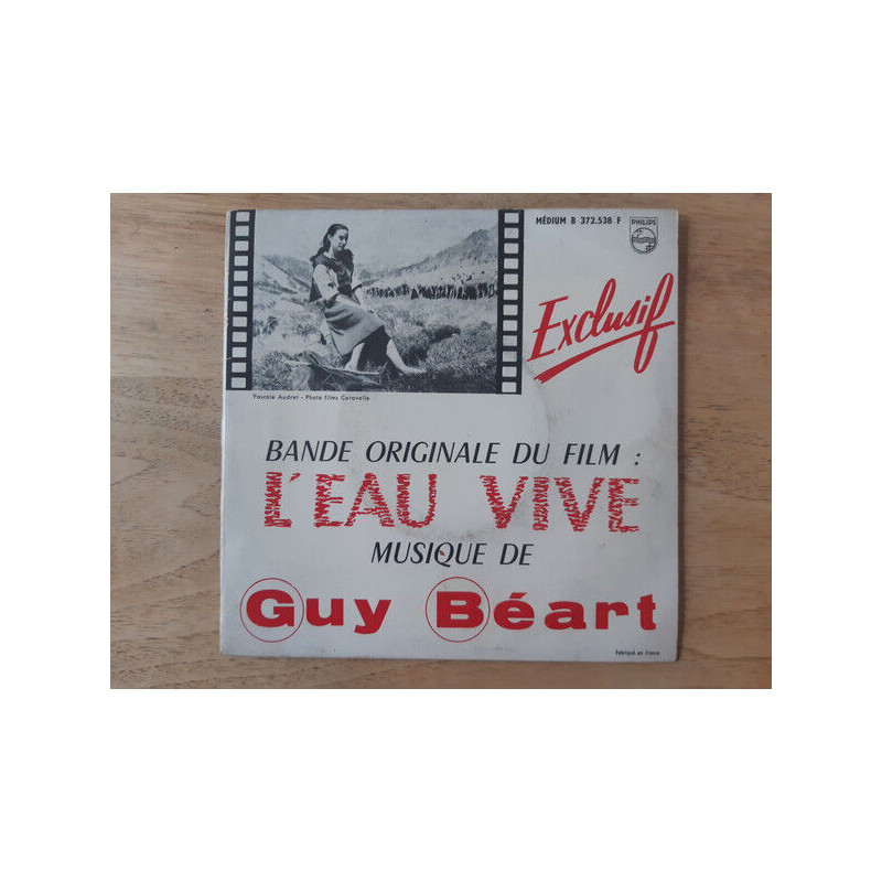 Bande Originale Du Film " L'Eau Vive "
